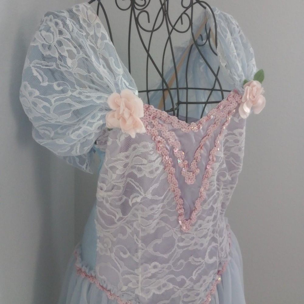 Vintage Barbie Swan Lake Coquette Dress - Picture 3 of 4